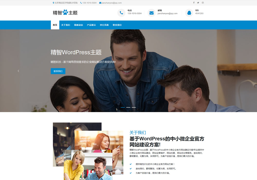 商标注册代理公司wordpress主题