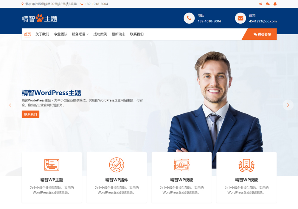 检测认证wordpress主题